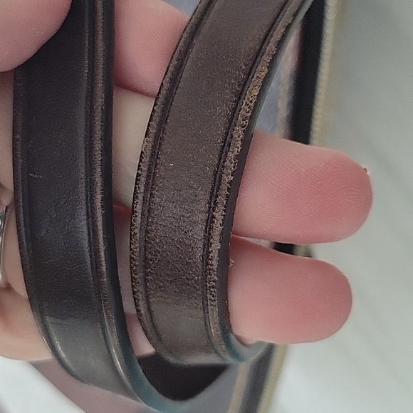 Dooney & Bourke Satchel Brown Chevron Leather - Picture 3 of 9